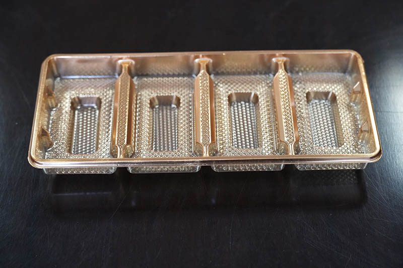 糕点镀金吸塑内托