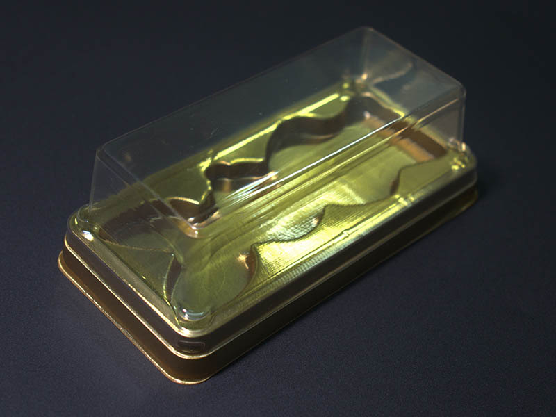 糕点镀金天地盖吸塑盒