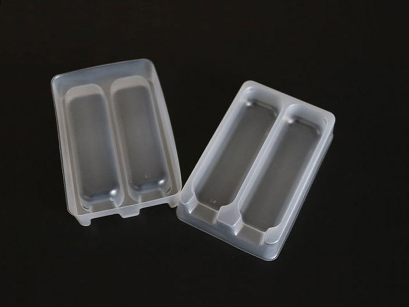 两条装桂花糕点吸塑套盒