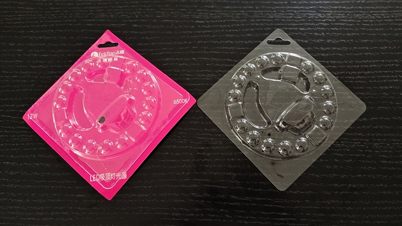 吸顶灯吸塑泡壳