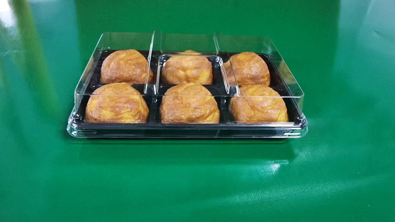 0.4mm厚度PET吸塑糕点盒
