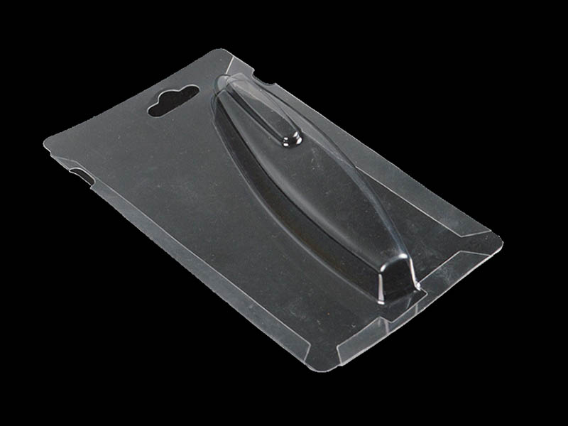 PVC折边插卡吸塑泡壳